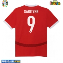 Österreich Marcel Sabitzer #9 Heimtrikot Frauen EM 2024 Kurzarm